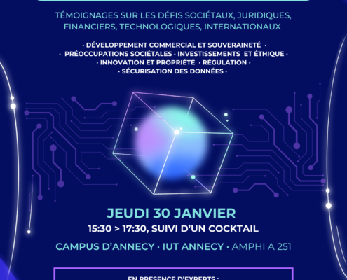 Une table ronde sur les enjeux des deeptech à Annecy sur le campus de l'Université Savoie Mont Blanc